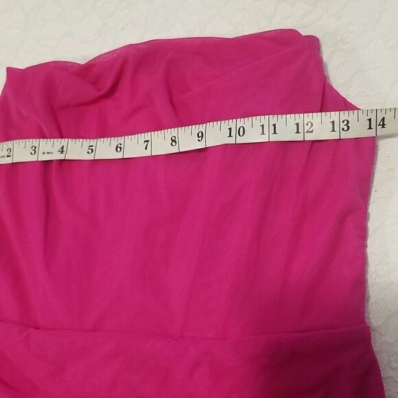 XinFSh Women's Strapless Bodycon Ruched Vintage Open Back Boned Corset Dress med - Picture 14 of 16